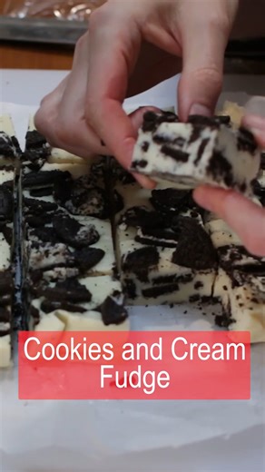 Learn how to make yummy cookies and cream fudge. | In The Kitchen With Matt