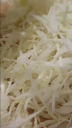 using peeler to chopped or shred cabbage