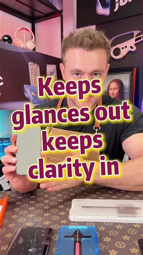 Stronger than ever! 💪 MAGIC JOHN 3rd Gen screen protector takes hits like a champ—drop-proof, smash-proof, and built to last!#tiktokmademebuyit #UK #tik_tok #tik_ #MAGICJOHN