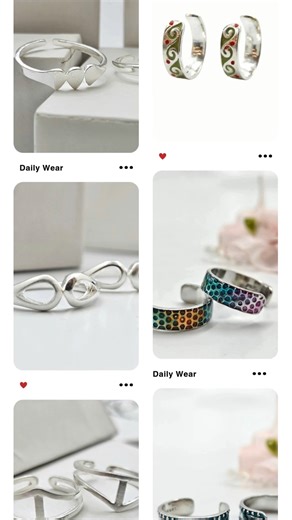 Phoebe Jwelry on Instagram: "Fall in love from head to toe 💕 Make your Valentine moments extra special with elegant toe rings that sparkle with every step. Limited-time Valentine Offer — because love deserves a little shine ✨ Shop now before it’s gone! #ToeRings #ValentineJewellery #SilverJewellery #IndianJewellery #JewelleryIndia"