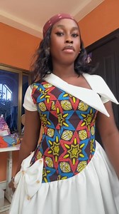 Elegant Ankara Crepe Styles from Reggie's Closet