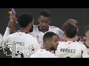 Alexander Isak scores first Premier League goal for Liverpool for 1-0 lead v. West Ham | NBC Sports