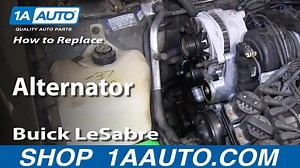 How to Replace Alternator 1996-99 Buick LeSabre