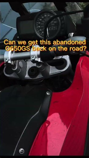 Will It Run After Sitting? 🏍️ BMW G650GS Revival #bmw #bmwmotorcycle #advbike #revival