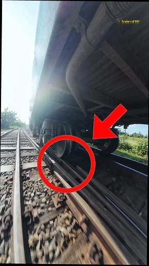 Train Wheels Track Switching. #shorts #ytshorts #track #change #reelsfbシ #reelsfypシ #railtrack #railway | Trains of BD