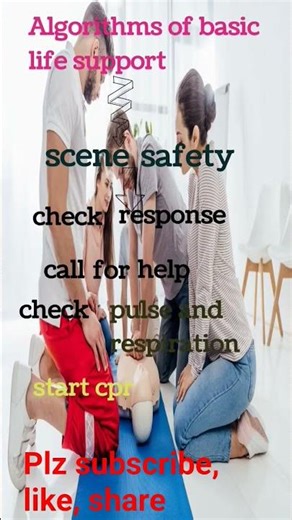 algorithm #bls##basic life support #nursing