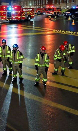 🇳🇱 Dutch Firefighters Dance – Blurred Lines | Netherlands Fire Crew Show Their Moves
