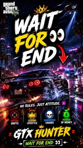 😱 CRAZIEST GTA 5 DRIFT… WAIT FOR END! 👀🔥 #GTA5 #Shorts
