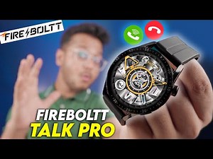 Fireboltt Talk Pro Unboxing & Review | Best Round Dial Calling watch