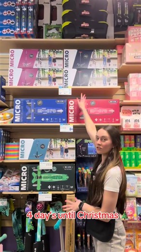 Learning Express Gifts on Instagram: "4 days to go! Need a last-minute showstopper? Micro Maxi Scooters 🛴✨ are kid-approved and parent-loved. LED versions make holiday rides even brighter! #micromaxiscooter #4daysuntilchristmas #holidaygifts #kidsgiftideas #ledscooter #learningexpresstoys #shoplocal #activekids #scootergift #christmascountdown #toystore #lastminutegift #smoothride"