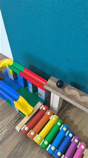 Perfect Line — Marble Run #shorts