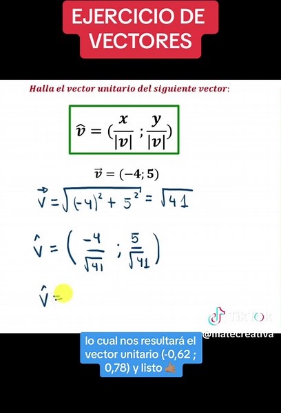 Cómo hallar un Vector Unitario en 5 pasos