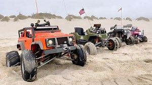 Power Wheels VS Sand Dunes! | Grind Hard Plumbing Co
