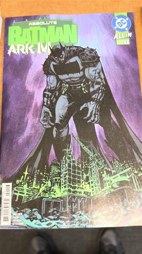 Absolute Batman Ark M #1 third printing has arrived Did you grab yours? #absolutebatman #dccomics