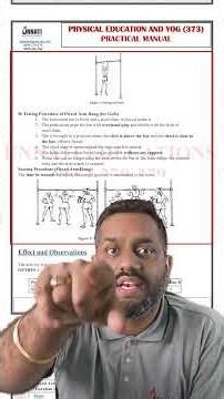 NIOS Class 12 Physical Education And Yog 373 Practical File 2026 | Physical Education And Yog File