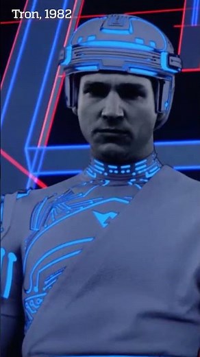 Tron (1982). The movie that not only changed cinematography, but also predicted the future #shorts