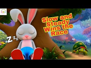 🐢 Tortoise and Hare Song 🐇 | Nursery Rhymes & Kids Songs 🎵 |