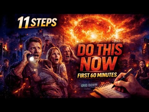 11 Critical Things Do IMMEDIATELY After a EMP Hits (Write This Down)