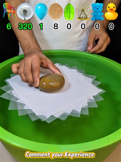 Guessing How Much Paper Makes an Object Float