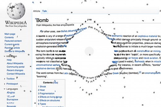 Use fontBomb to destroy the web