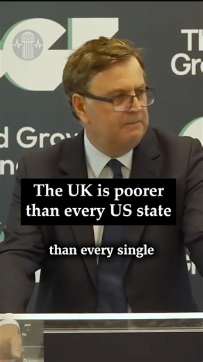 The UK is now poorer than every single US state. #ukpolitics #economy #costofliving