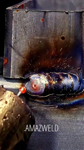 Perfect MIG Weld in One Smooth Pass #welding