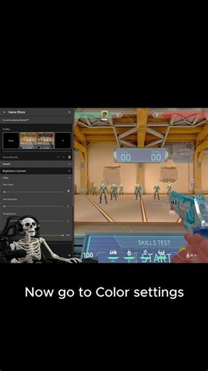BEST NVIDIA Filter for Valorant 🎯 Visibility Boost Settings#Valorant #NVIDIAFilters #shorts #fyp