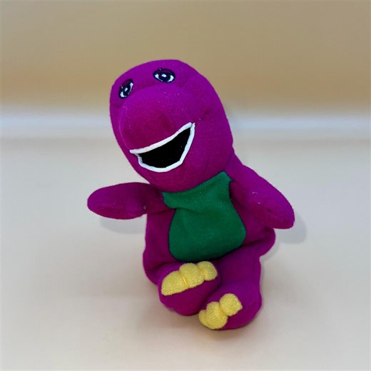 Barney the Dinosaur Vintage Plush Stuffed Toy - Etsy Australia