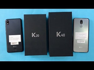 LG K20 vs LG K40