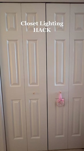 Small Closet Lighting Hack: Brighten Up Your Space Without Overhead Lighting!