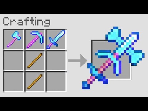 Minecraft, But There’s Custom Tools…