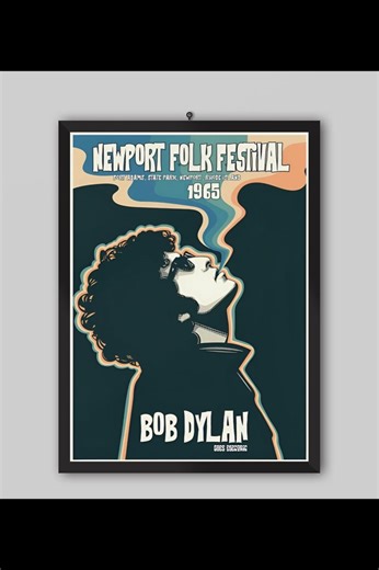 Bob Dylan 1965 Newport Folk Festival Vintage Konzertplakat. Bob Dylan Plakat. Musik Poster. Vintage Plakat. Konzert Poster. - Etsy.de