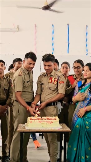 100k celebration college ncc cadets with ANO Sir #ncccamp #nccshorts #ncctraining #nccarmy