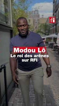 Sénégal : Modou Lô, le « roi des Arènes », en exclu sur RFI • #modoulo #sénégal #luttesénégalaise