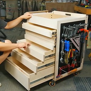 Making a Mobile Tool Cabinet | DIY & Crafts