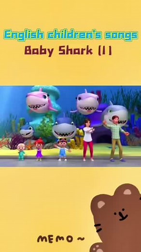 Dive into Fun with Baby Shark English Children's Song