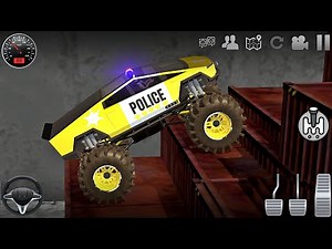 Car Games - Police Monster Truck Impossible Driving Monster - Car Extreme Racing Android