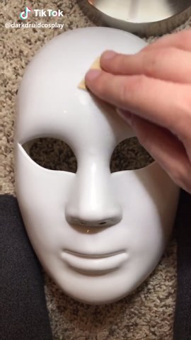Making of the Stone Mask #fyp#foryou#art#cosplay#jjba#jojosbizarreadventure#cosplayer#mask#costest