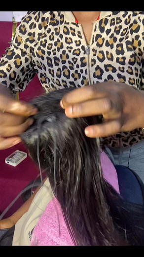 How to attach your already made ponytail 😍😍 | G-world salon Spa