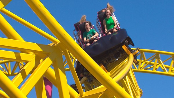 Vancouver thrill-seekers ecstatic after going on Playland’s latest roller-coaster