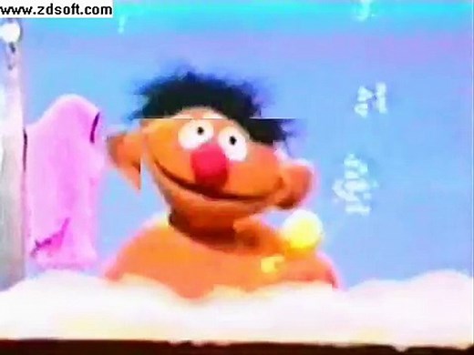 Vintage Sesame Street-Rubber Ducky (Ernie)