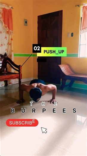 THE BURPEES:Squat,Push_Up and Jump.