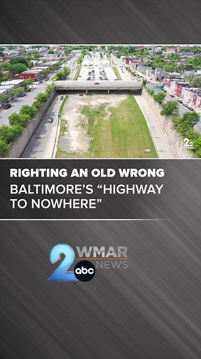 Route 40 in West Baltimore is known as the
