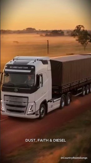 Dust, Faith & Diesel | Country Road Song for Truck Drivers