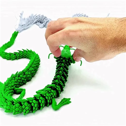 Dragon 45 cm fichier stl articulé sans colle téléchargement numérique sans AMS nécessaire - Etsy France