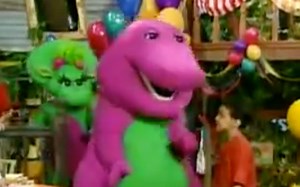 Meet the face behind the 'Barney The Dinosaur' suit