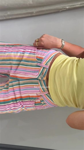 The striped jeans | Denim