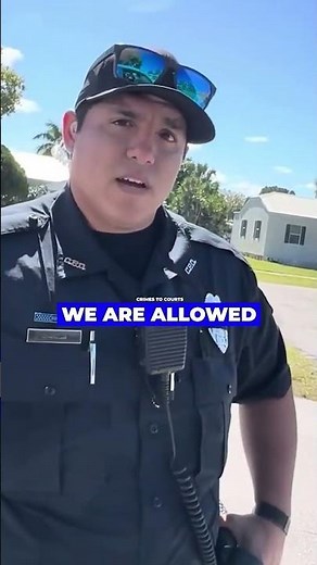 This Officer Wasn't Prepared For This Response ⚖️