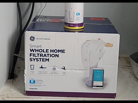 GE Smart Whole House Filter Install GXWH70M