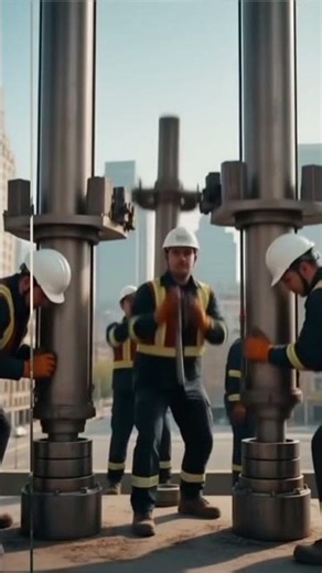 Earthquake-Proof Skyscraper Construction | Extreme Engineering ASMR#MegaBuilding